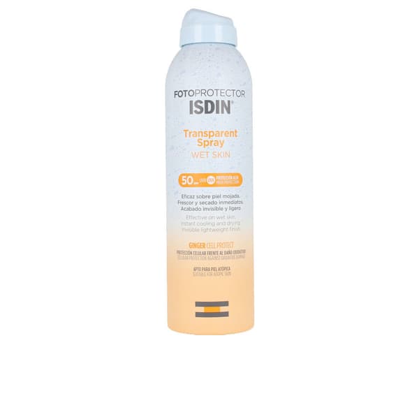 Krop solcreme spray Isdin Fotoprotector Spf 50+ Tørt Forfriskende (250 ml)