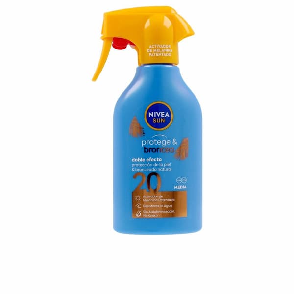 Kropps-solkremspray Nivea Sun Protect & Moisture SPF20 (270 ml)