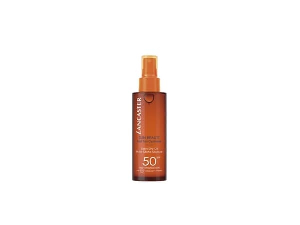 Lancaster Sun Beauty Satin Dry Oil Water-resistant Fast Tan Optimizer SPF50 150ml.
