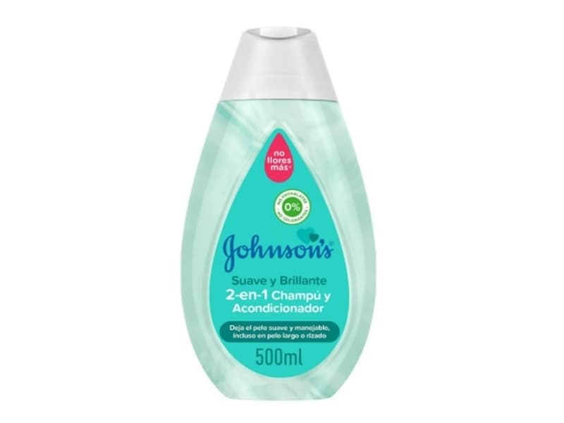 Johnsons Soft And Brilliant 2 In 1 Shampoo And Conditioner 500ml