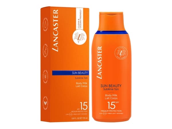 Lancaster Sun Beauty, Aurinkosuojamaito, Vartalo, 175 ml, Pullo, Suojaus, Korjaus, Yleinen iho