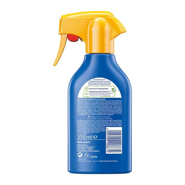Spray Solbeskytter Nivea Sun Solpudder Spf 20 (270 ml)