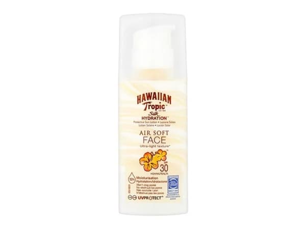 Hawaiian Tropic 5099821001919, Auringonsuojavoide, Ansigt, 50 ml, Flaske, Fugte, Universel