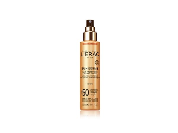 Lierac SUNISSIME- Sunscreen milk Face & body-SPF 50 Sunissime (Global Anti-Aging Protective Milk) 150 ml