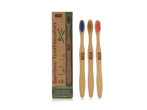 Xpel Oral Care Bamboo Toothbrush Soft 3 pcs