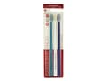 Miniatyrbilde 1 av 2: Swissdent Whitening Soft Marine Tootbrushes (green, white, dark blue) 3 pcs