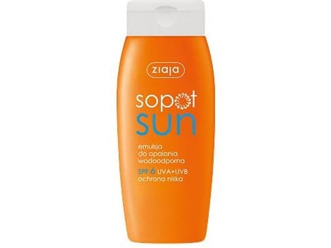 ZIAJA_Sopot Sun emulsion waterproof SPF6 150ml