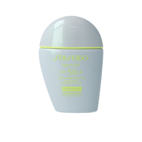 Fugtgivende Creme med Makeupeffekt Sun Care Sports Shiseido SPF50+ (12 g)