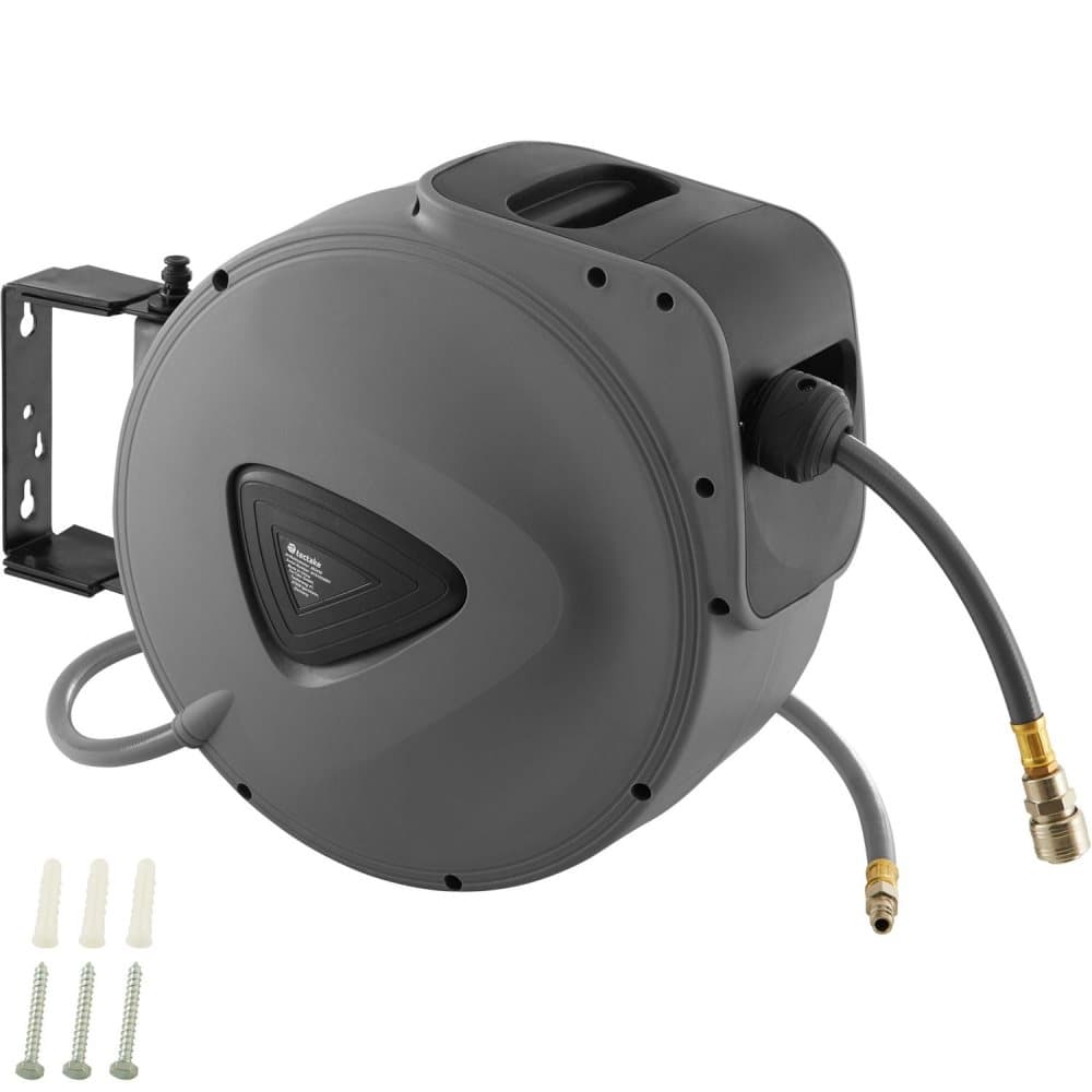 Trykluftslange med tromle - 20 m