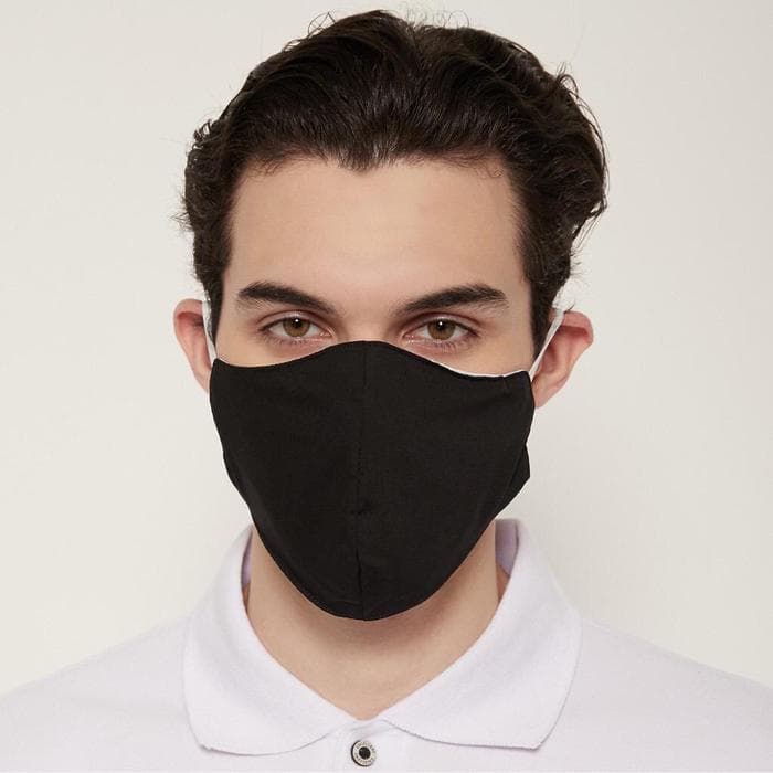 10-stk Vaskbart stof ansigtsmaske, mundbeskyttelse, mundbind