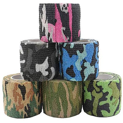 Tattoo tejp för bra grepp 50mm camouflage 12-pack MIX