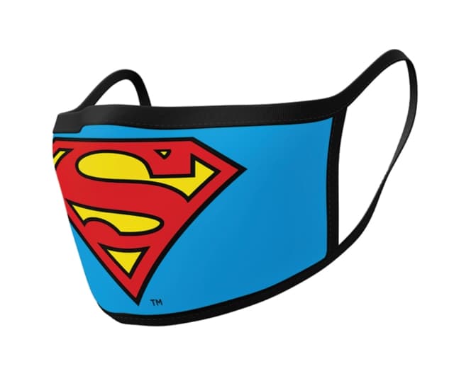 Face Covering: Superman - Logo (2-pack)