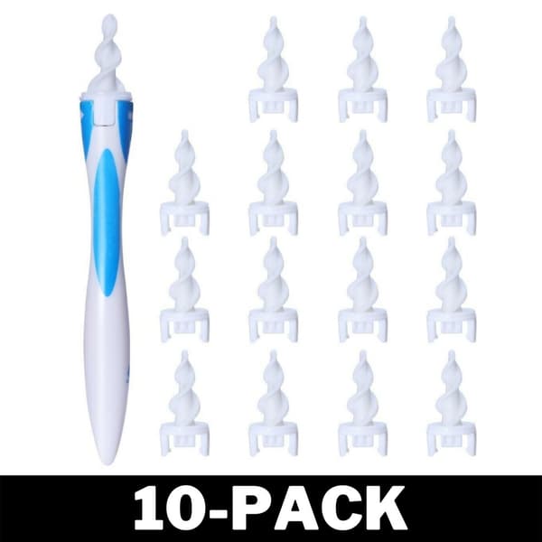 Smart Swab Ear Cleaner med Spiral