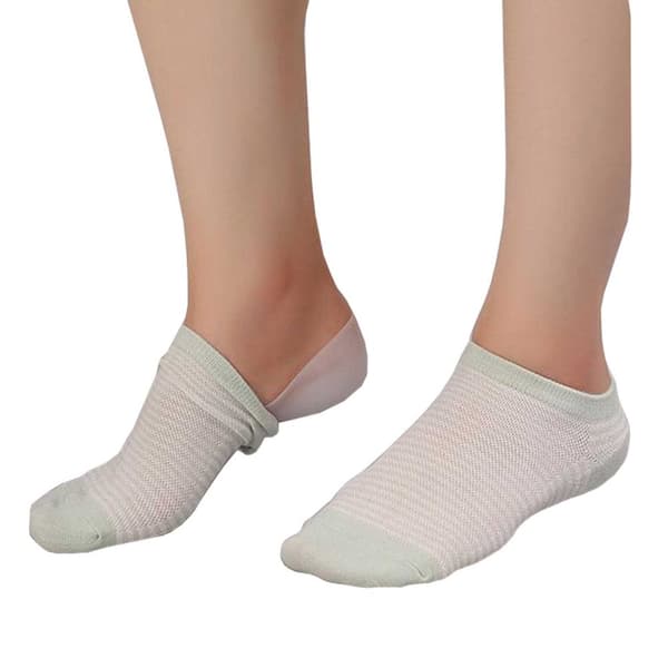 Bli Längre Strumpor Gel Hälinlägg Ökad Längd Skoinlägg 4cm