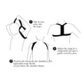 Miniatyrbilde 6 av 6: SWEDISH POSTURE Skulderstøtte Classic Hvit L-XL