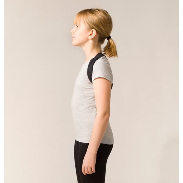 SWEDISH POSTURE Asentotuki Junior 12-16 Vuotta Musta