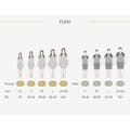 Miniatyrbilde 6 av 8: SWEDISH POSTURE Holdningsstøtte Flexi Hvit M-L