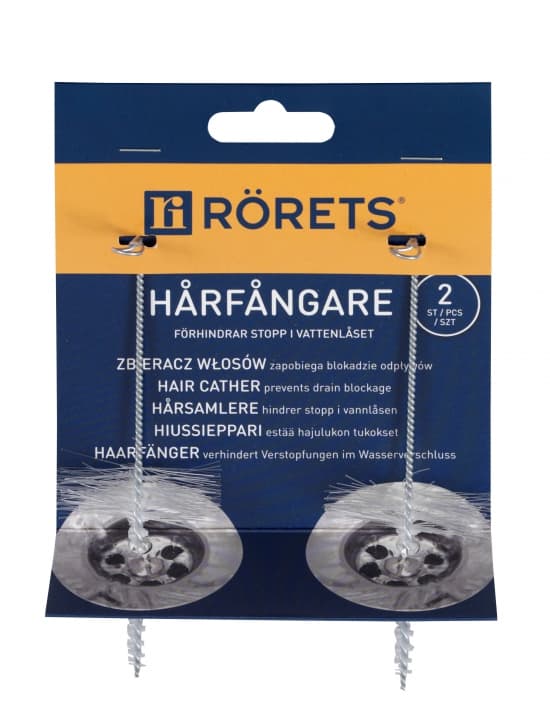 Hårfångare för vattenlås