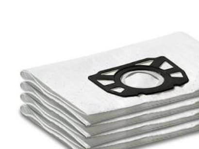 Kärcher - Pose - for støvsuger (en pakke 4) - for Kärcher WD 7.000, WD 7.200, WD 7.300, WD 7.500, WD 7.700 P, WD 7.700 PT