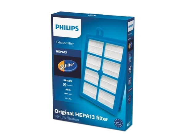 Philips s-filter®-poistosuodatin, FC9000-F9099, FC9100-FC9199, FC9200-FC9299, 1 kpl