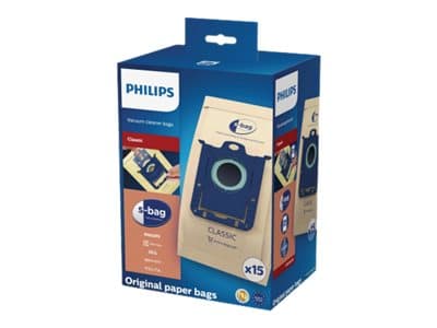 Philips s-bag FC8019/03, papper, AirStar FC8220–FC8229, City-Line FC8400–FC8439, EasyLife FC8130–FC8139, Expression..., 15 styck