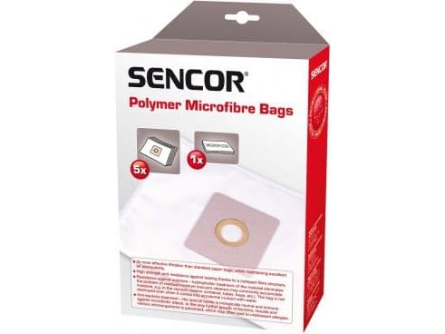 Sencor SVC 7CA (SEVEN), Sylinteripölynimuri, Suodatin, Valkoinen, For Sencor SVC 7CA (SEVEN), 6 kpl, 5 kpl
