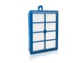 Miniatyrbild 1 av 5: Wessper WES2003, Cylinderdammsugare, Filter, Blå, Vit, H13, 27-EL-130, FR-6558, FR-7111, FSEL01, 9002564053, 9001951202, 1130032012, EFH13W, H13, IZ-
