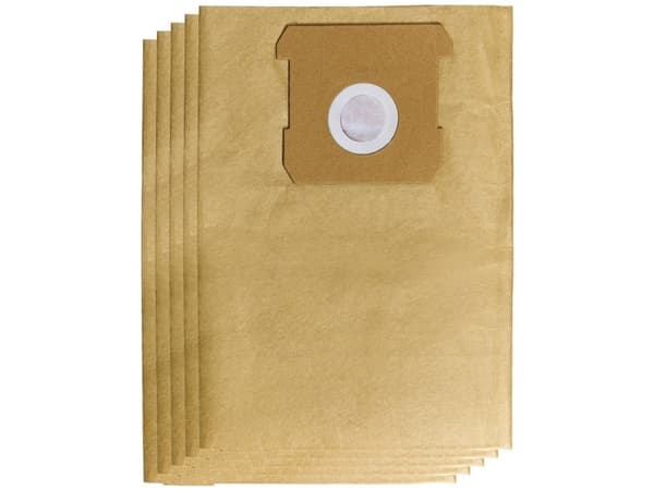 Einhell Dirt Bag Filter 15l, Dammpåse, Beige, 15 l, 5 styck