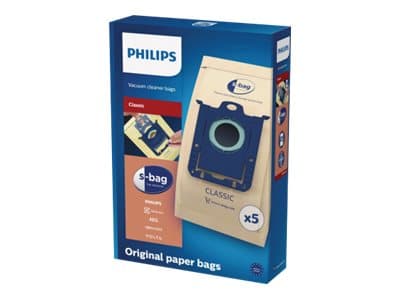 Philips FC8019 - Påse - till dammsugare (paket om 5) - för Performer FC8680; Performer Active FC8579; PowerGo FC8241, FC8246, FC8250, FC8253, FC8289
