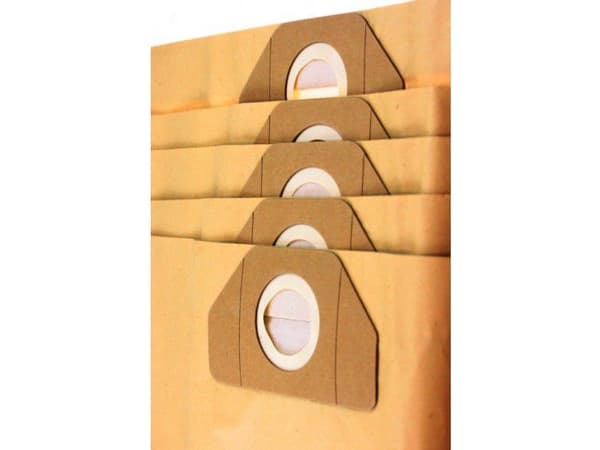 Black & Decker vacuum cleaner bag, paper 30L for Wet & Dry vacuum cleaners, 5 pcs. (41830)