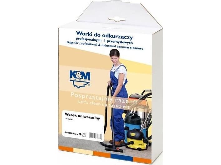 K&M Group Universal Vacuum cleaner bags KM-QUNI20.A (4pcs)