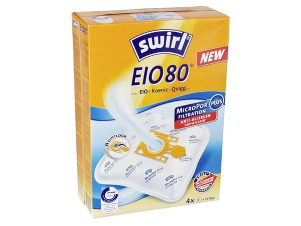 Swirl EIO 80, Oransje, Hvit, EIO BS 80 - 88, 4 stykker, 1 stykker