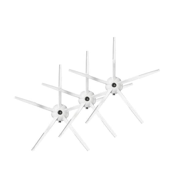 Sidoborstar till Roborock S6, S5 Max m.fl - 3p - Vita