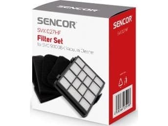 Sencor SVX 027HF suodattimet SVC 9300BK