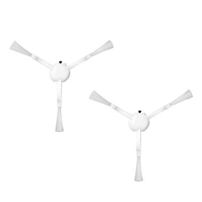 Sidoborste till Xiaomi 1C Mi Robot Vaccum Mop (2-pack) - Vita