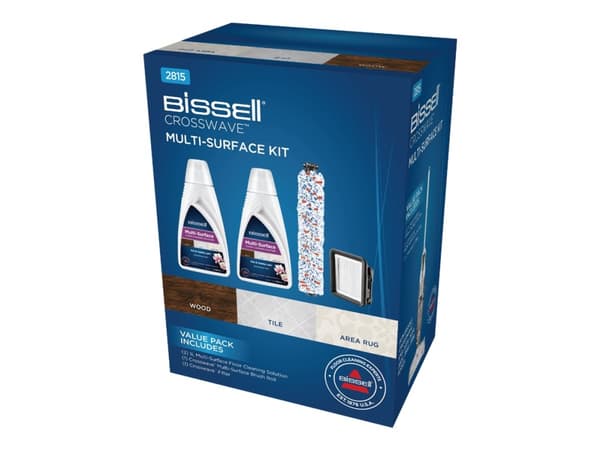 Bissell Bissell cleaning value pack MultiSurface - 2x detergent, 1x roll, 1x filter