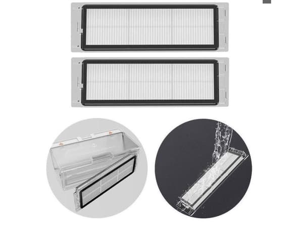 Roborock HEPA dust filter (2-pack) S5/S5 Max/S6/S6 MaxV/S6 Pure/E4/E5
