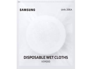 Samsung VCA-SPA90 - Bløt moppepute - for støvsuger - hvit (en pakke 20) - for POWERstick VS9000 VS20R9046S3