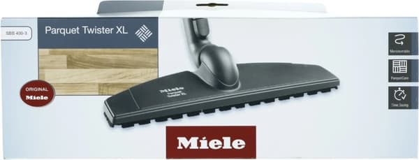 Miele Parquet Twister XL-3 - Borste - till dammsugare - för Miele S 5000, S 62XX, S 63XX, S 6760, S5211, S6210, S6230, S6240, S6290, S6310; S2; S4; S