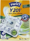 Miniatyrbild 1 av 5: Swirl Y201 Dammsugarpåsar - 4-pack