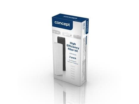 Concept VRP0020, Robotstøvsuger, Filter, Sort, Hvit, Konsept, VR2100, VR2110, VR3100, VR3110, VR3120, VR3210