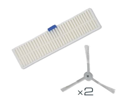 Rowenta ZR740003, Filter og børste, Robotstøvsuger, Hvit, Rowenta, X-plorer Serie 60 Allergy Connect X-plorer Serie 60 Animal Connect X-plorer Serie