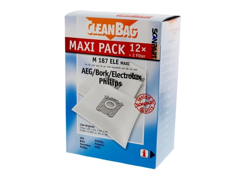 SCANPART M187 S-Bag dammsugare och tvättpåsar 2687441187