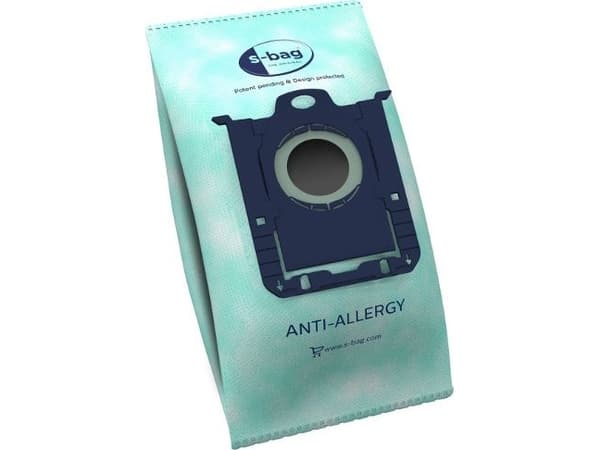 s-Bag Anti-Allergy E206S - Pose - for støvsuger (en pakke 4)