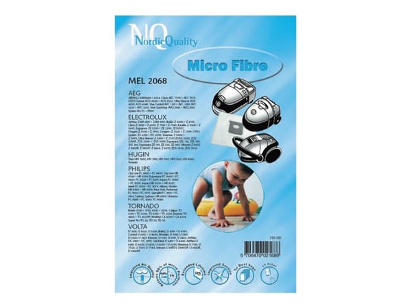 Nordic Quality MEL 2068 - Tillbehörssats - till dammsugare