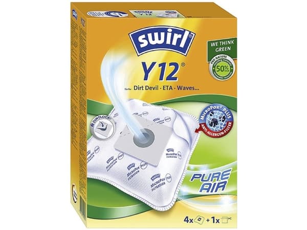 Swirl Y 12, Blå, Vit, Gul, 4 styck, 1 styck