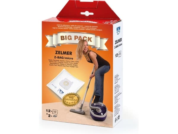 König &amp; Meyer M MICROBAG 12-delad dammsugarpåse 321, 400, 2000, 4000 ELF