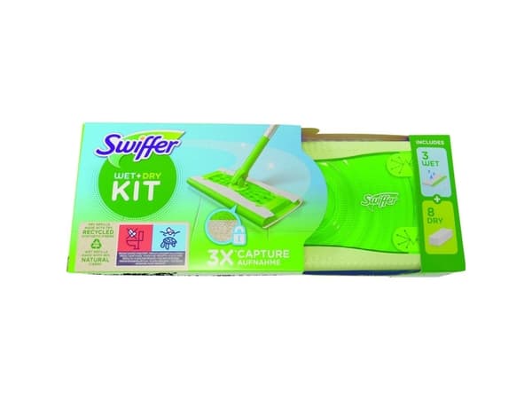 Swiffer 8001841276113, Engångsmopp, duk, Vit, 11 styck, 320 mm, 130 mm, 80 mm