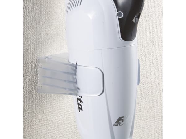 Makita - Väggkonsol - till dammsugare - genomskinlig - för Makita CL001, CL001GZ02, CL107, CL108, DCL180, DCL182, DCL280, DCL281; LXT DCL281
