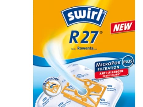 Swirl R 27, Blå, Vit, Gul, 4 styck, 1 styck